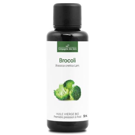 Brocoli - Huile Végétale Vierge BIO - Flacon en verre