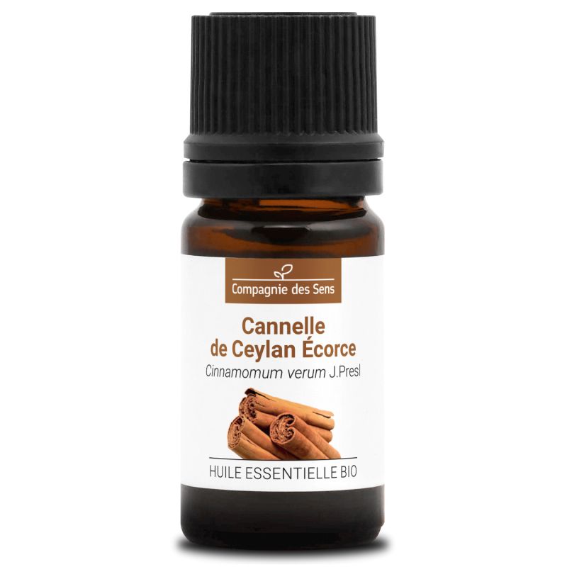 Huile essentielle bio de Cannelle de Ceylan (Cinnamomum zeylanicum)