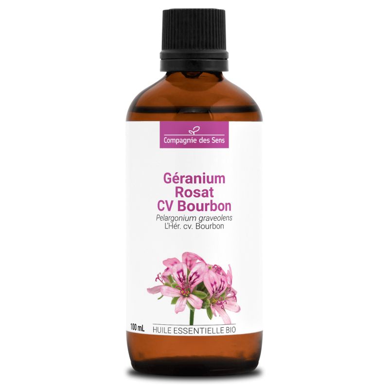 Huile essentielle géranium rosat bourbon 10ml Phytofrance