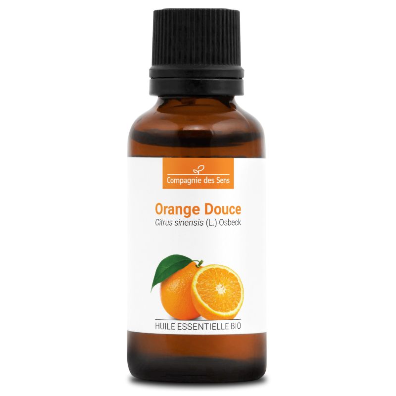 Huile essentielle d'orange douce - 100% pure et naturelle - équitable & bio
