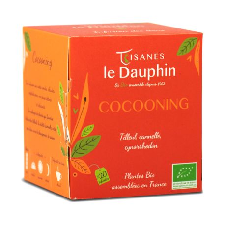 Tisane Cocooning BIO en sachets - Le Dauphin