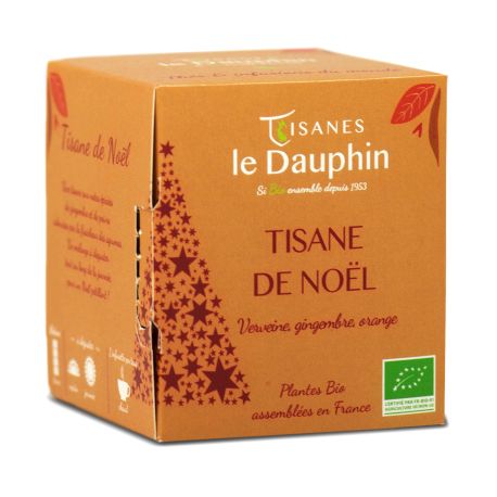 Tisane de Noël BIO en sachets - Le Dauphin