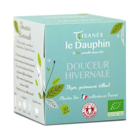 Tisane Douceur hivernale BIO en sachets - Le Dauphin