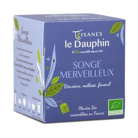 Tisane Songe Merveilleux BIO en sachets - Le Dauphin