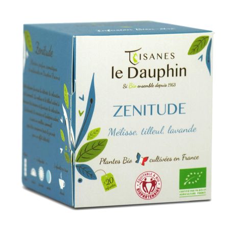 Tisane Zénitude BIO en sachets - Le Dauphin