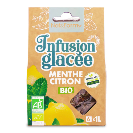 Tisane Glacée Menthe Citron Bio - Sachets