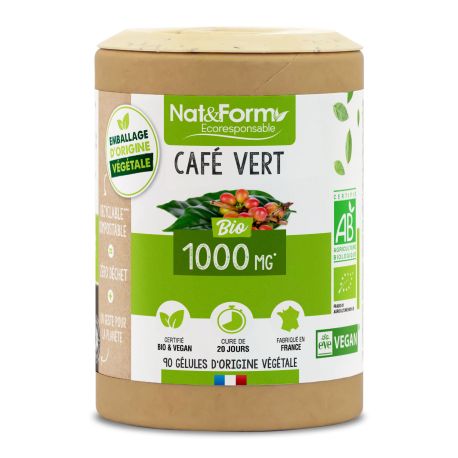 Café Vert Bio - Gélules Végétales