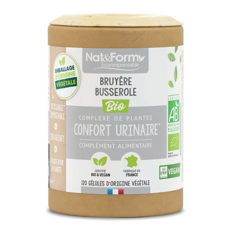 Confort urinaire Bruyère Busserole Bio - Gélules Végétales
