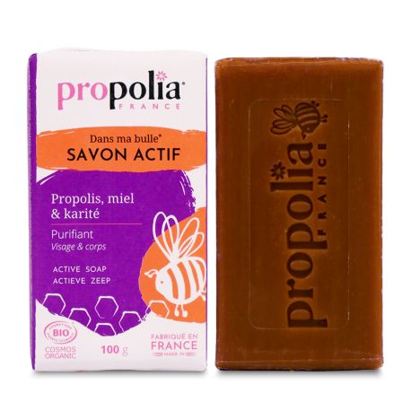 Savon BIO Miel Propolis & Karité - Propolia