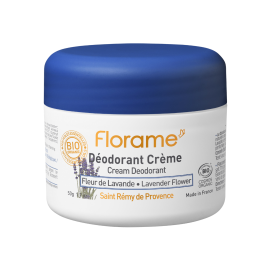 Déodorant crème fleur de lavande bio 