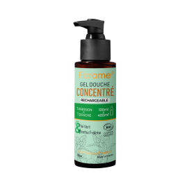 Gel douche concentré thé vert menthe bio 