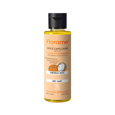 Huile Capillaire Cheveux Secs BIO - Florame