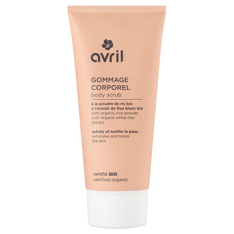 Gommage Corps Lilas Blanc BIO - Avril