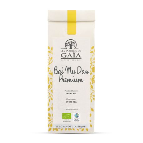 Thé Blanc BIO Bai Mu Dan Premium - Pivoine blanche
