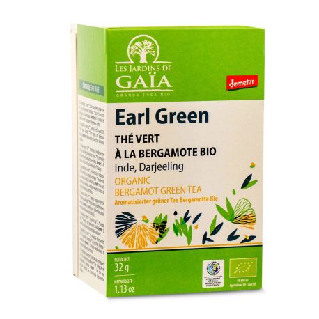 Thé Vert BIO Earl Grey - Bergamote