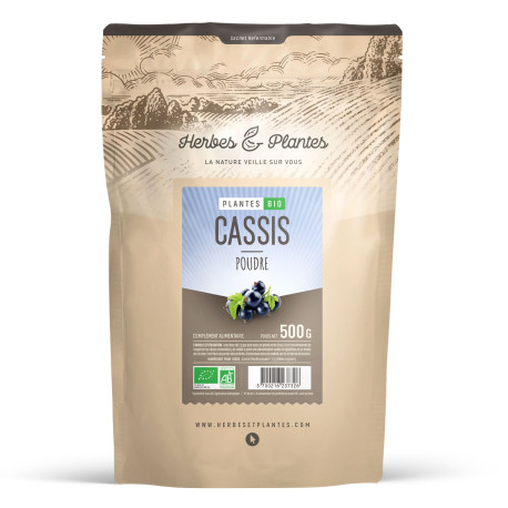 Cassis BIO - En Poudre