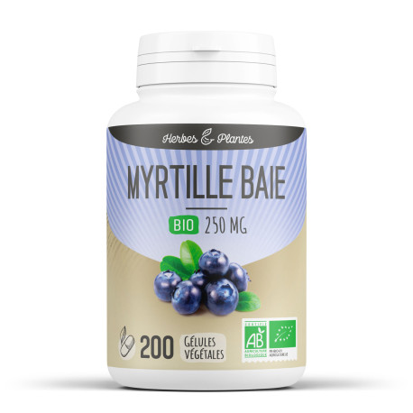 Myrtille BIO (baie) - Gélules Végétales