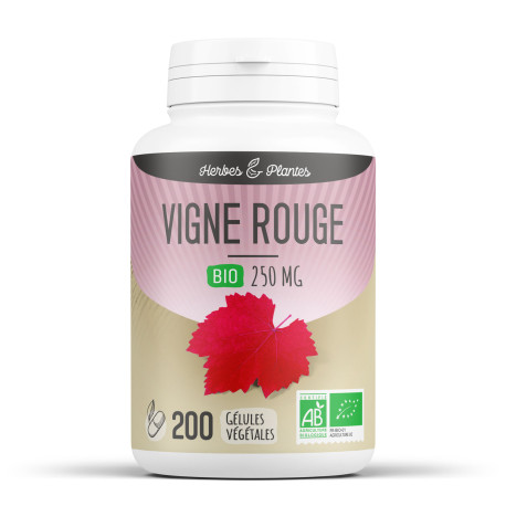 Vigne Rouge BIO - Gélules Végétales