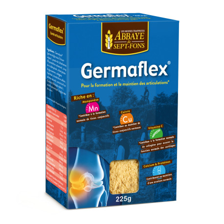 Germaflex Germe de Blé - Germe de Blé, Collagène, Glucosamine, CS et Acide Hyaluronique