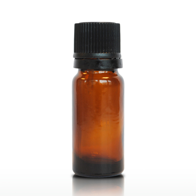 Flacon de parfum vide à l'huile essentielle en verre rose 5/10 ml